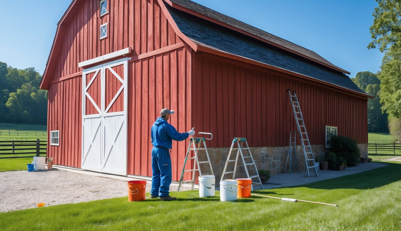 Professional Barn Painters Save You Money